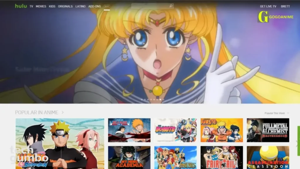 Hulu.com Gogoanime Alternative